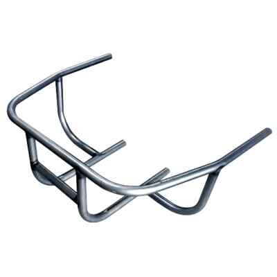 Rear Bumper, Heavy Duty Baja Style Shock Mount, Raw Steel Dunebuggy & VW