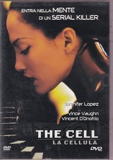 THE CELL LA CELLULA DVD Jennifer Lopez Vince Vaughn V. D'Onofrio Ottimo M10041