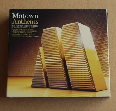 MOTOWN ANTHEMS (2012 4CD set) TEMPTATIONS, ELGINS, FOUR TOPS, ROCKWELL, SUPREMES