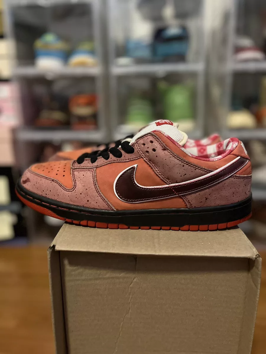 Size 10.5 - Nike SB Dunk Low Red Lobster 313170-661 vnds Og bands 90% *s no drag
