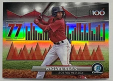 2024 Bowman Chrome Miguel Bleis Bowman Top 100 #BTP-77