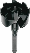 Wood Drilling Bit, 1-1/8In.Dia, Self Feed