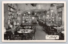 The Cortile Restaurant New York City 44th Street Interior Dinner 75c Postcard