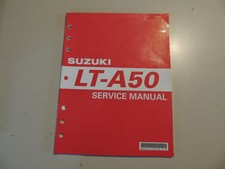 Workshop Repair Service Shop Manual Suzuki LT A 50 K2 (2002) Workshop Manual.