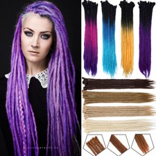 Multi-Color Synthetic Soft Dread Locks Crochet Braid Braiding Hair Extensions US