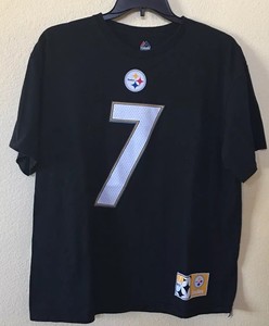 Majestic Jersey Shirt Pittsburgh Steelers #7 Roethlisberger