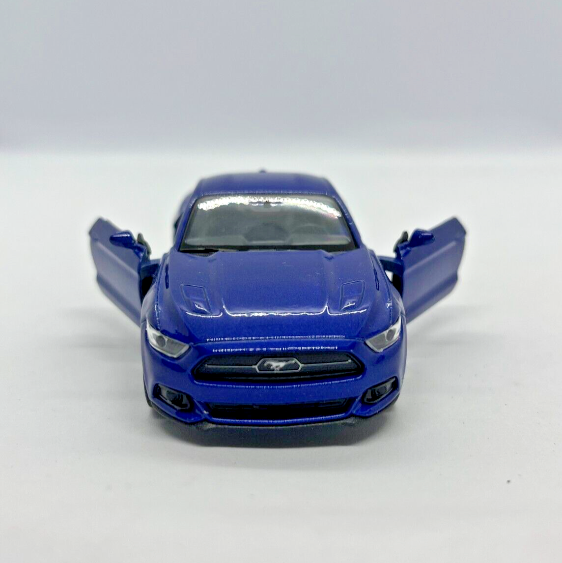 Welly 1/36 Scale Ford Mustang GT 2015 Toys Car diecast pull back model toy  blue