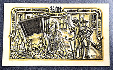 STRAUSBERG NOTGELD 1/2 MARK 1921 EMERGENCY MONEY GERMANY BANKNOTE (34079)