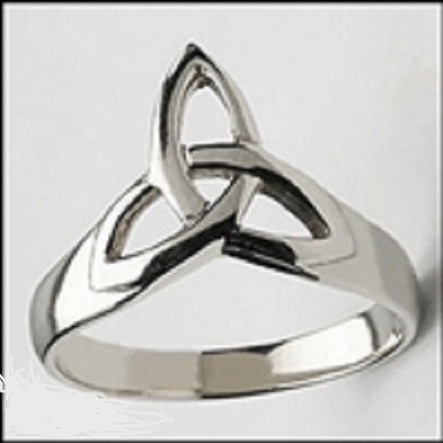 Bague Nœud Celtique Argent 925 Massif - Bijou Poinçonné, Belle Finition, Occasion