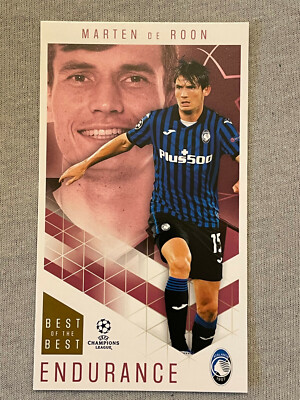 Topps Best of the Best Champions League 20/21 Marten de Roon Endurance