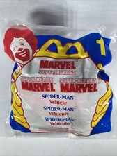 1996 McDonalds Marvel Super Heroes Spiderman Vehicle 1 Happy Meal Toy