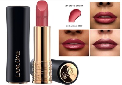 Lancome L'Absolu Rouge Cream 391 EXOTIC ORCHID Lipstick Full Size