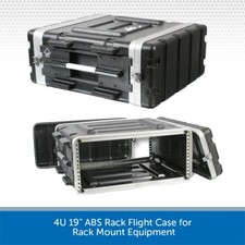 4U 19" ABS Rack Flight Case Rack Mount Equipment DJ PA DP30780