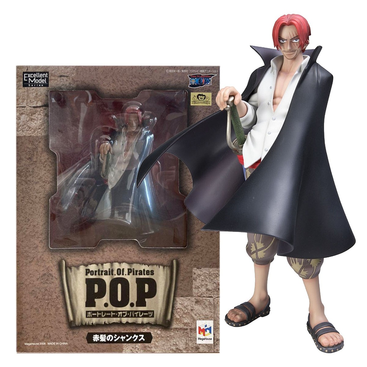 MegaHouse P.O.P Portrait Of Pirates ONE PIECE NEO-4 Shanks