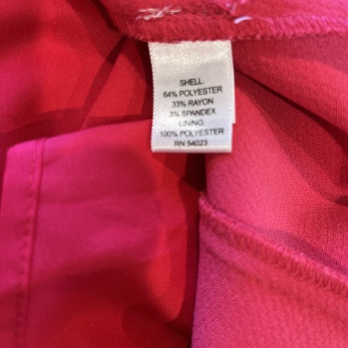 banana republic Womens 8 Pink Side Zip Trumpet Mini Skirt NN - Picture 6 of 6