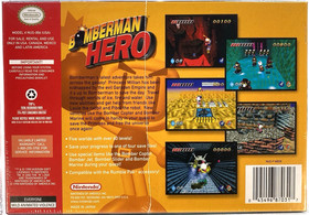 Bomberman Set Nintendo 64 N64 Hero New 1997 1998 Factory Sealed VGA Graded 85+