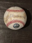 Mickey Mantle, Willie Mays Autographed ” Signed Baseball. HOF.  COA