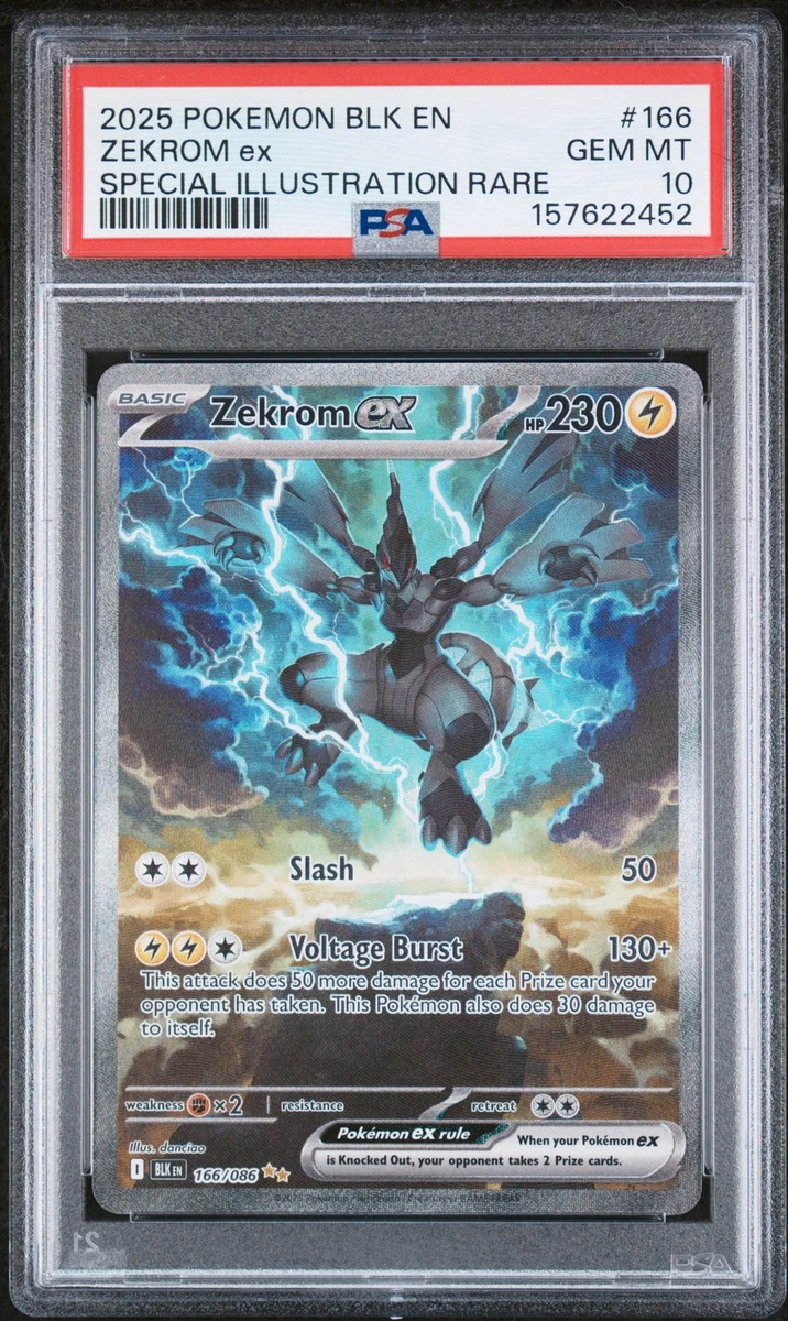 Zekrom Pokémon TCG Professional Sports Authenticator (PSA