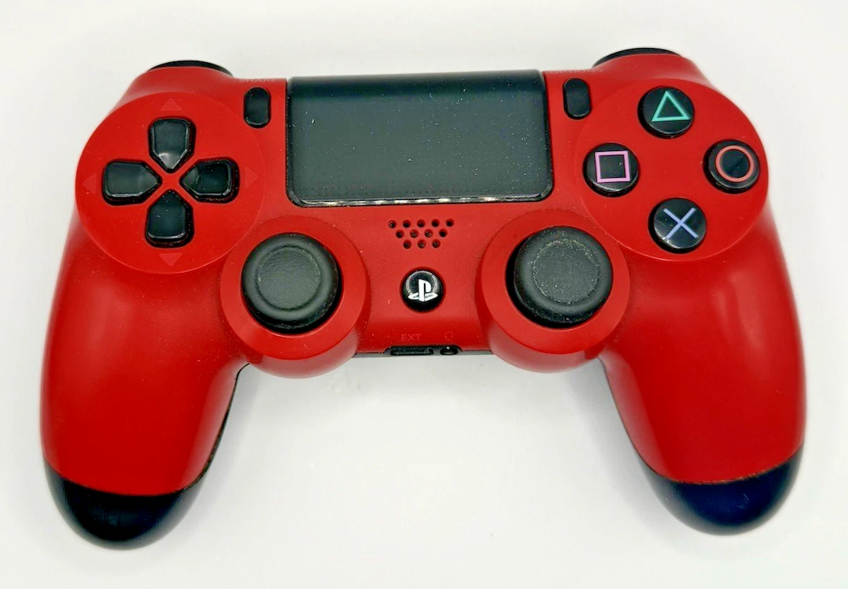 Red Controllers for Sony PlayStation 4 for sale | eBay