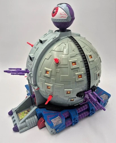 Vintage TMNT 1990 Technodrome Vehicle Teenage Mutant Ninja Turtles Toy Playmates