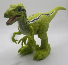 Green Raptor Dinosaur Robo Alive Rampaging Zuru Inc Action Figure Runs & Chomps
