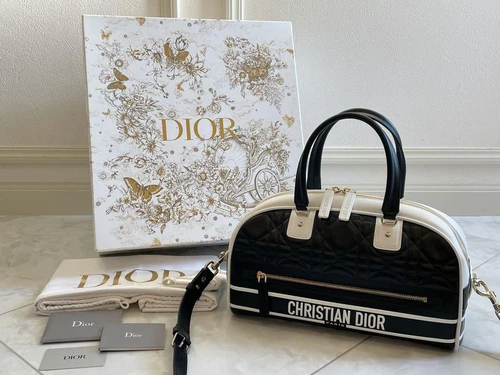Sac bowling Christian Dior Macro Canage Boston
