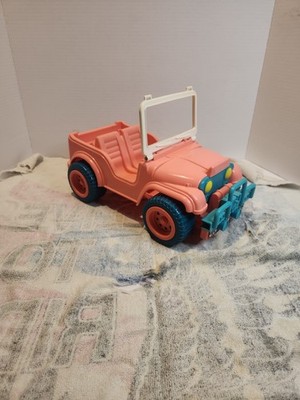 Vintage 1987 MATTEL INC BARBIE JEEP PINK
