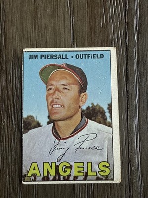 1967 Topps - Jim Piersall #584 RARE MISPRINT CARD!! * Has wear & tear *