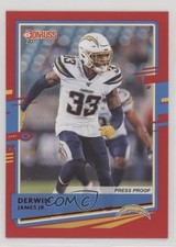 2020 Panini Donruss Press Proof Red Derwin James Jr #138 16hh