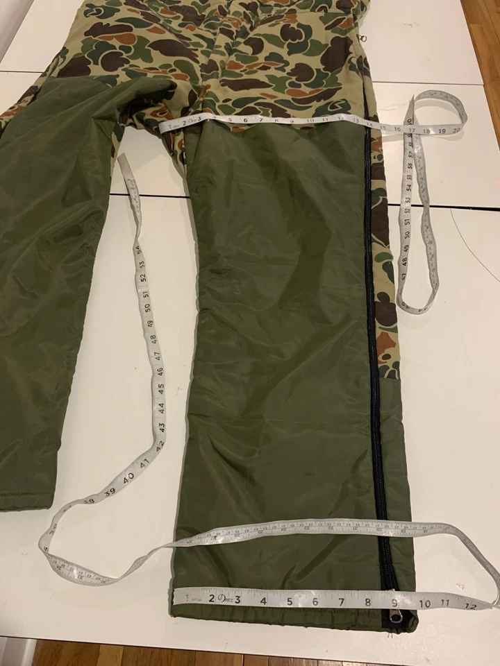 墙面暴雪 Pruf 围兜大鸭迷彩绿色隔热狩猎户外工作 — 第 4/4 张图片