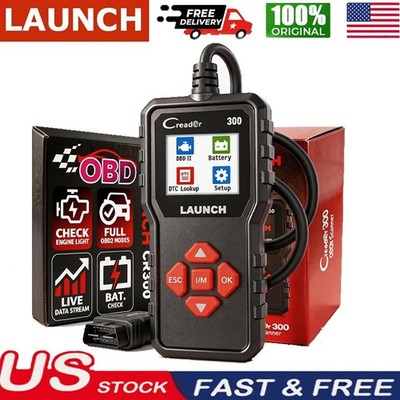 2026 CR300 OBD2 EOBD Scanner Car Code Reader Auto Check Engine Diagnostic Tool*^