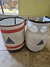 Ignik 5lb Gas Growler Tank/Carrier-Outdoor Heating Co.-Durable Canvas With Strap