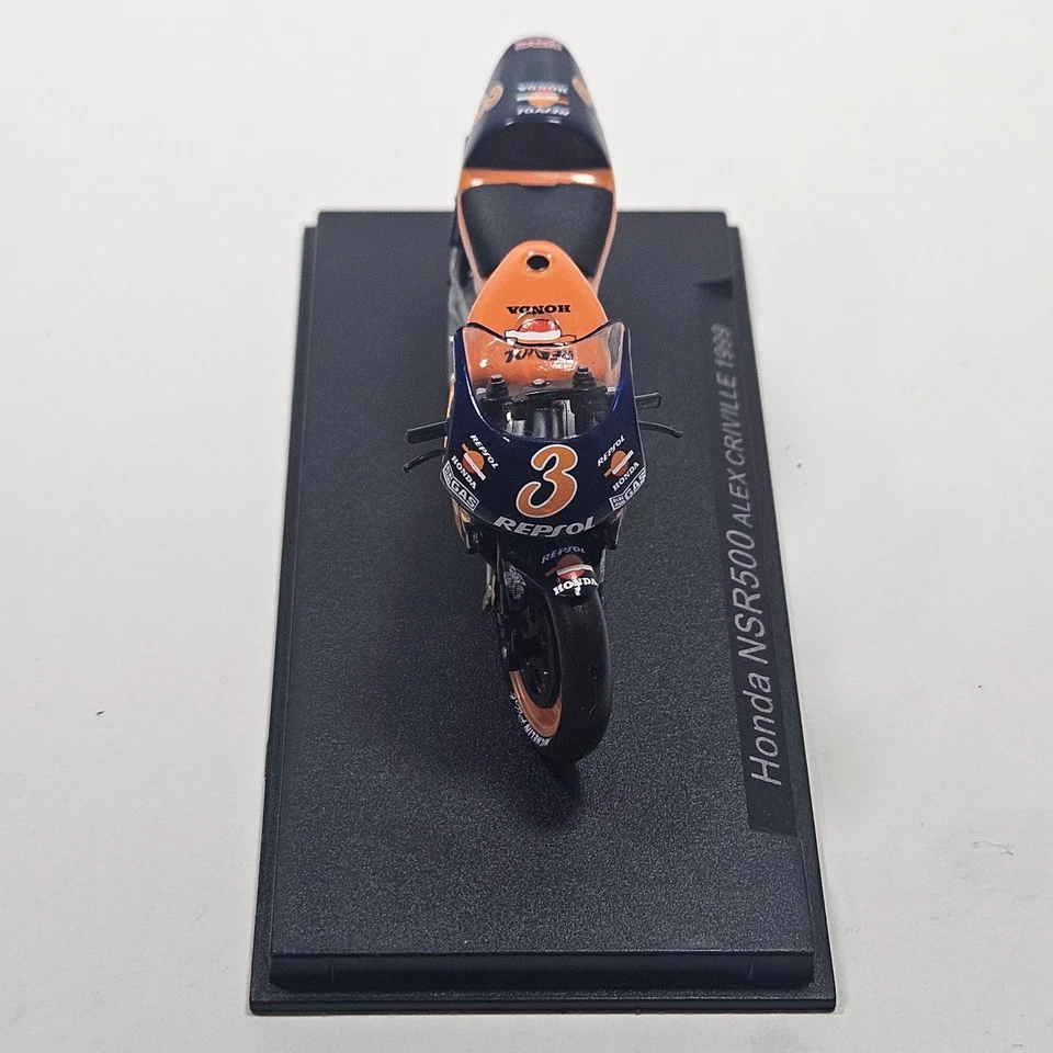 Atlas Deagostini 1:24 Honda NSR500 Alex Criville 1999 Modelo Moto Moto Foto 2 de 4