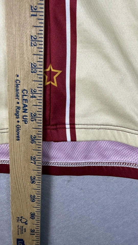 Camisa de conexión de bicicleta Louis Garneau Piermont para hombre grande amarillo granate ciclismo Foto 4 de 4