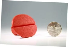 Laka Medium Strength Tab (Set of 5) 49mm Oval Red 49mm Oval