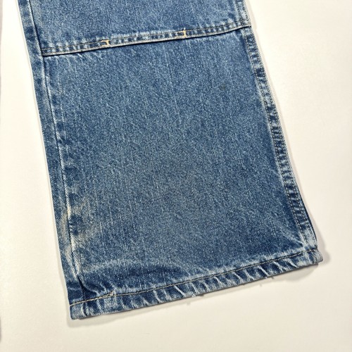 Dickies Blue Relaxed Straight Denim Jeans W40 L32 Double Knee Carpenter Trousers - Picture 5 of 17