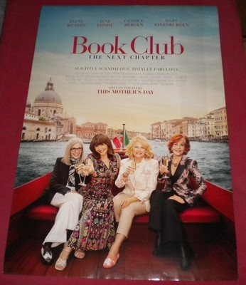 Book Club: The Next Chapter Movie Poster 27x40 D/S   Diane Keaton   Jane Fonda