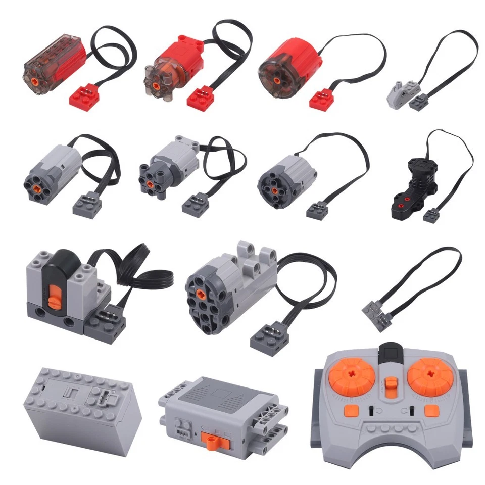 14-teiliges Fernbedienungs Motor Set für Lego Technik Powerfunctions Motor RC - Bild 2 von 4