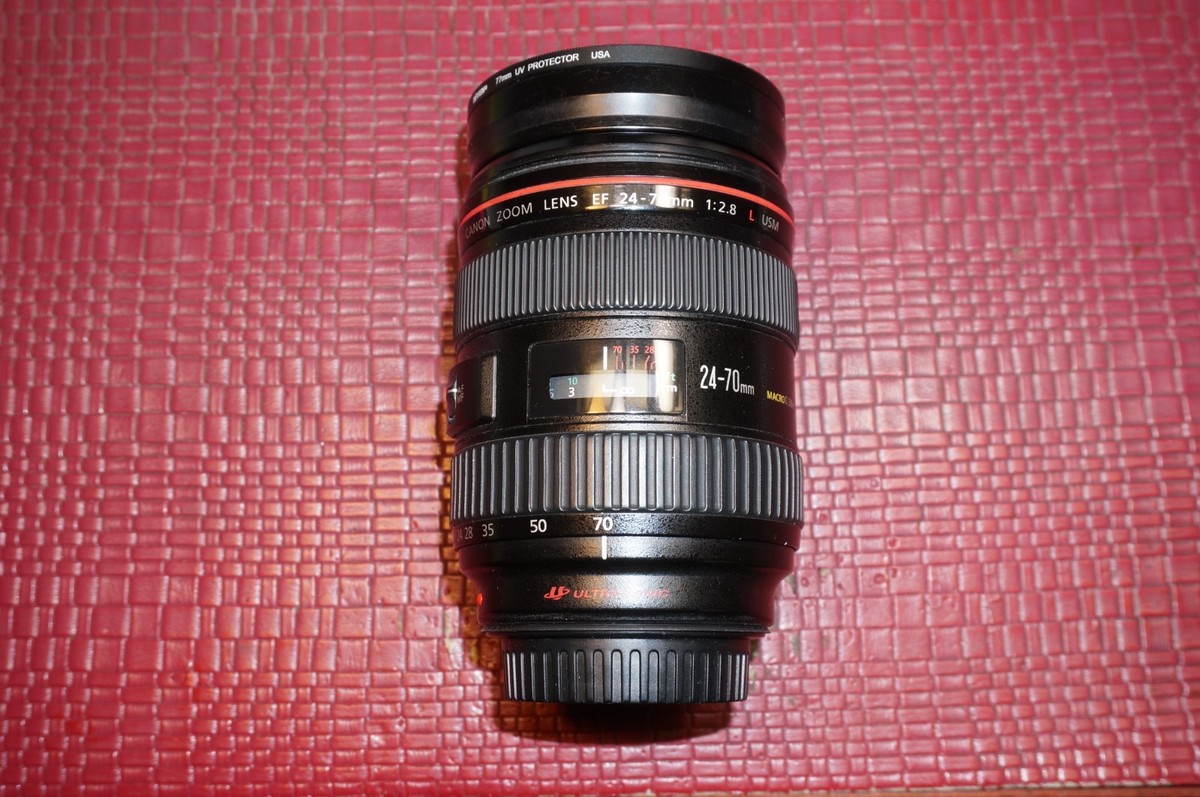 Canon EFレンズ　24-70 f2.8 エラー１　ジャンク品 Repair of Canon EF 24-70mm 2.8 L lens causing 