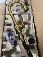 Kohler K-99259-2MB Artifacts 1.5 GPM Single Hole Pull Down Kitchen Faucet READ