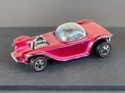 Vintage Hot Wheels Redline 1968 ELUSIVE Creamy Pink Beatnik Bandit US - GOOD!