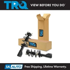 TRQ Front Complete Quick Loaded Strut Spring Assembly Pair Set 2pc for Acadia
