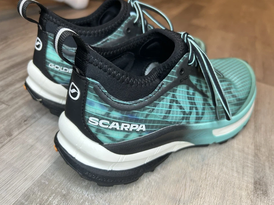 Zapatos de Trail Scarpa Golden Gate ATR 7.5 Aruba Azul Negro Ligeros Foto 3 de 4