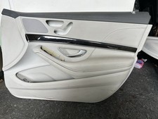 MERCEDES S-CLASS FRONT DRIVER RIGHT SIDE DOOR CARD PANEL A2227600261