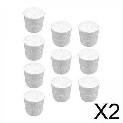 2 x 10 Stück Schaumstoff Kreise zum Basteln vielseitiger glatter Schaumstoff