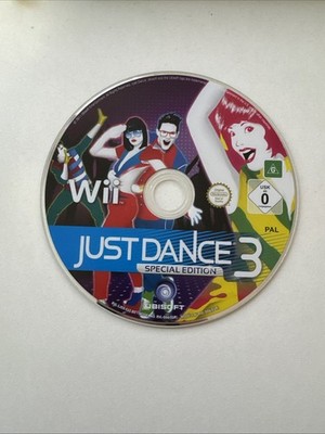 Just Dance 3 Special Edition Nintendo Wii Nur CD