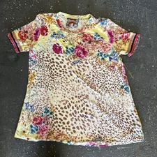 Johnny Was Los Angeles Women's Blouse Top Tee Multicolor, Size S