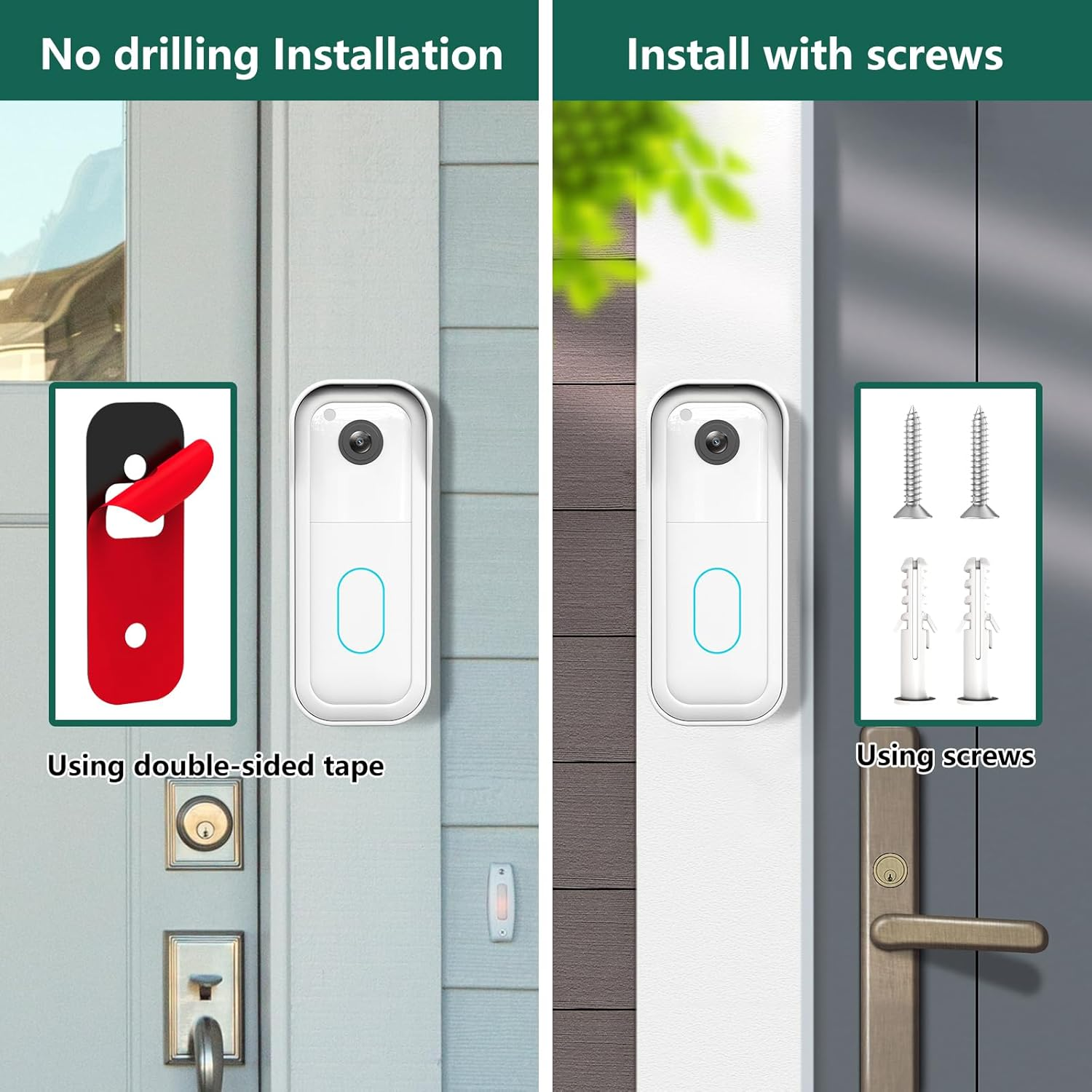 All-new Blink Doorbell Mount Compatible with 2nd Gen Blink Video Doorbell Camera