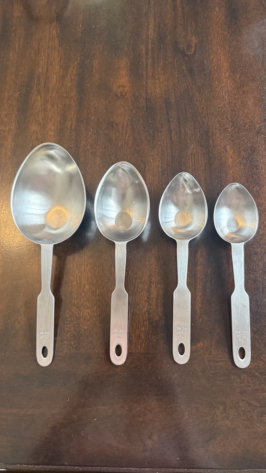 NORPRO 18/10 Stainless Steel Measuring Scoops Ladle Spoon Heavy Duty 4 Pc Set
Opens in a new window