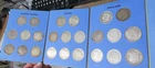 Estate Collection: 24 Silver Dollars, 1878-1935, 16 Morgan 8 Peace, Full Album